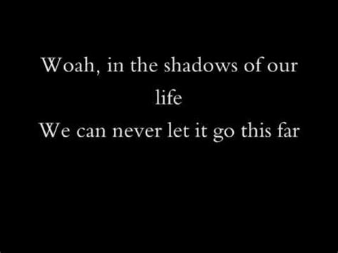 Story Of The Year In The Shadows  Lyrics    YouTube