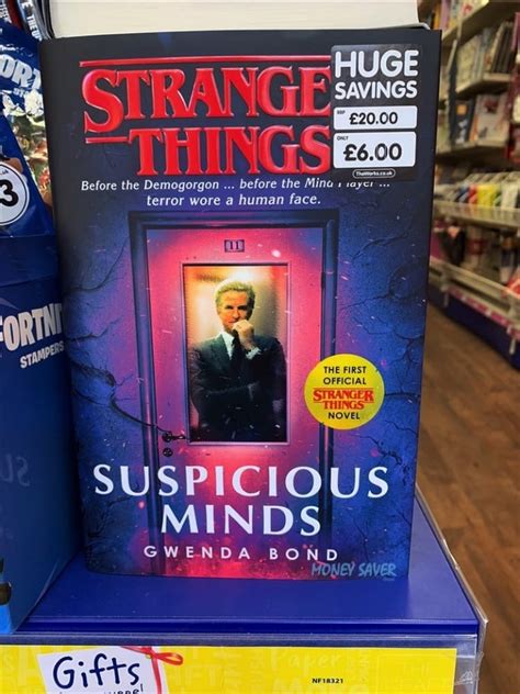 Stranger Things – Suspicious Minds Book At The Works ...