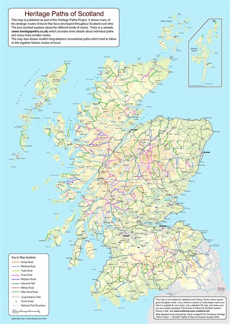 Strategic Map of Scotland