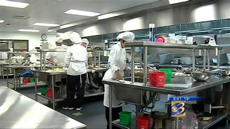Students learn how to cook at culinary lab   YouTube
