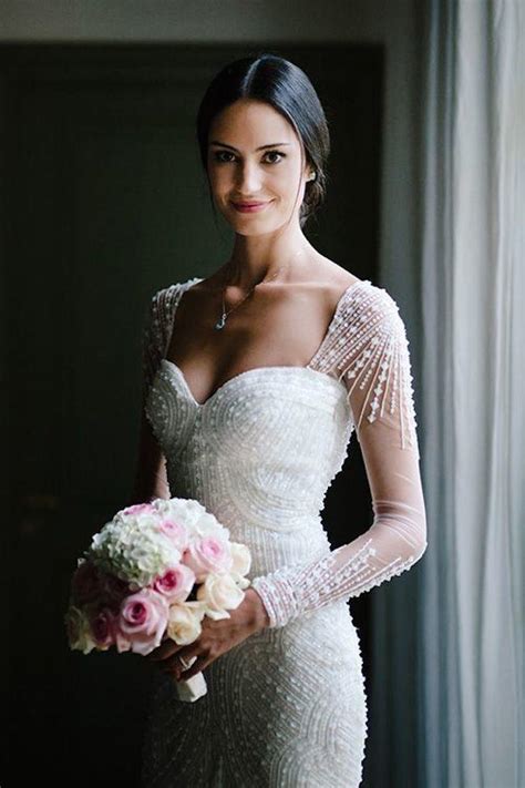Stunning Long Sleeve Wedding Dresses   MODwedding