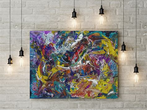 Style Of Abstract Expressionism Textured, Painting by Retne | Artmajeur