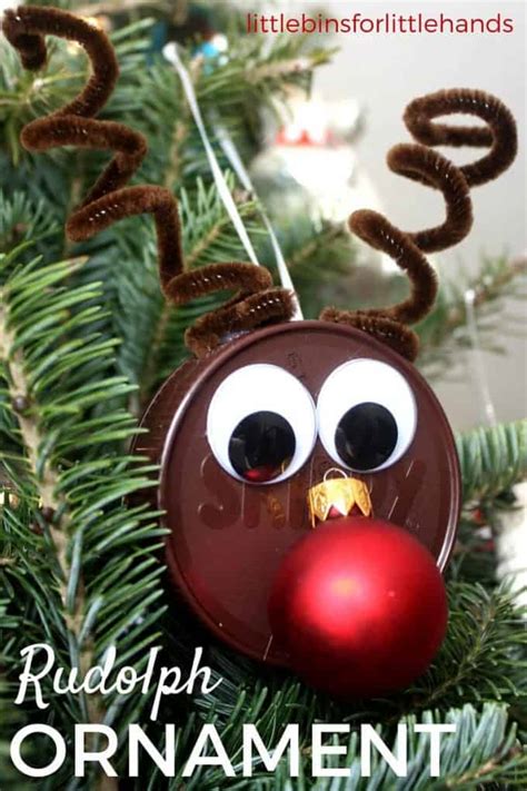 Styrofoam Tree Decorating Christmas Craft Activity for Kids