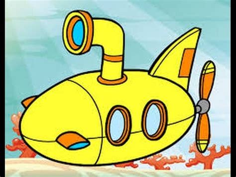 Submarino   Vídeo Animado Infantil   YouTube