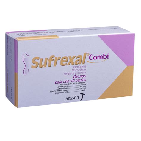 Sufrexal Combi con 10 Óvulos  36/100/500 mg    ByPrice