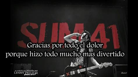 Sum 41   Blood In My Eyes  Subtitulado en Español    YouTube