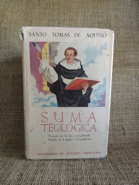Suma Teologica Tomo Vl Santo Tomas De Aquino 1956 B A C ...