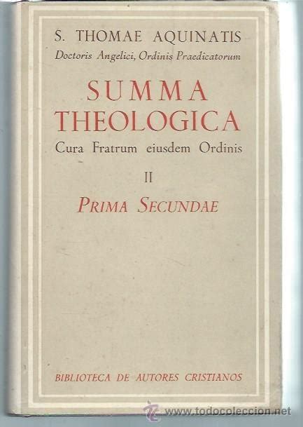 Summa theologiae ii, suma teológica, santo tomá   Vendido ...