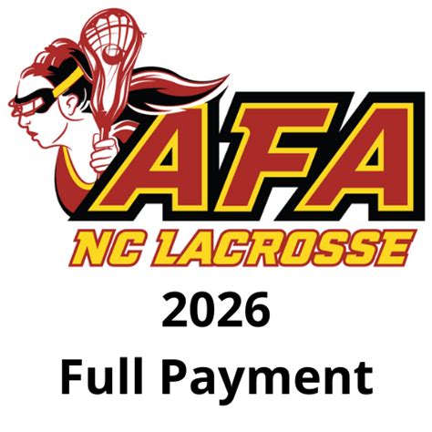 Summer 2023 AFA 2026 Full Payment Option