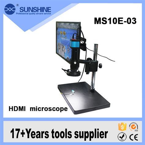 SUNSHINE MS10E 03 HDMI USB pantalla digital microscopio ...
