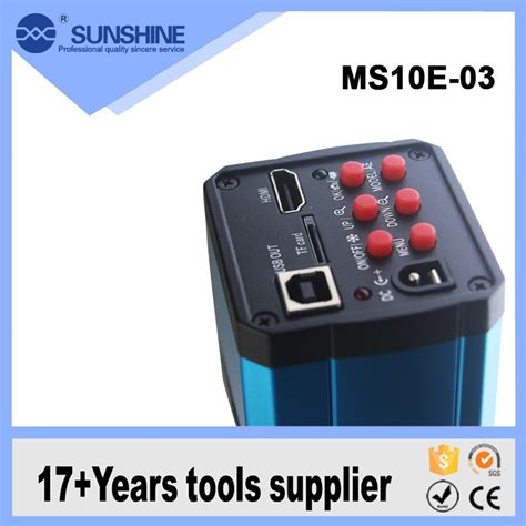 SUNSHINE MS10E 03 HDMI USB pantalla digital microscopio ...