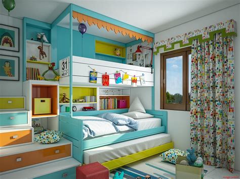 Super Colorful Bedroom Ideas for Kids and Teens