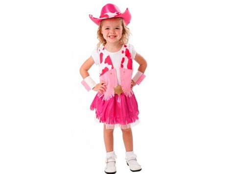 super economico Disfraz de Vaquera rosa con sombrero ...