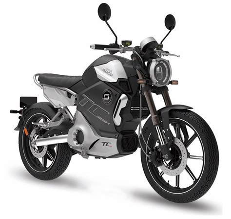 Super SOCO presenta su motocicleta eléctrica TC MAX — Etiqueta Zero