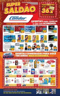 Supermercados Condor | Ofertas e Promoções Janeiro 2021