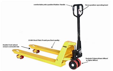 Supply Hand Truck Pallet Trolley/manual Pallet Jack/hand ...