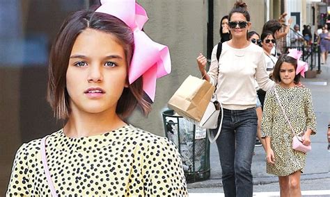Suri Cruise dons cute outfit while out with Katie Holmes ...