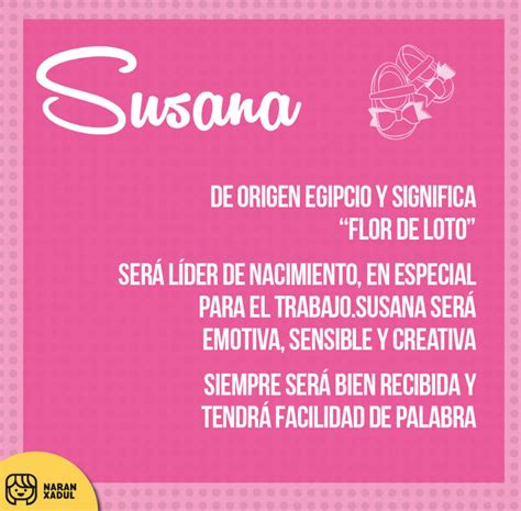Susana | Naranxadul