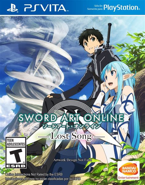 Sword Art Online: Lost Song Playstation Vita Game