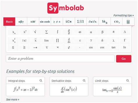 Symbolab Math Solver: Step By Step Calculator « The ...