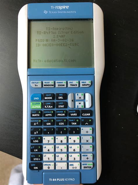 T Nspire TI 84 plus keypad: I am trying to find the manual ...