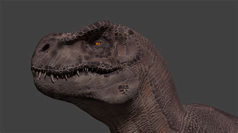 T Rex 3D rigged dinosaur | CGTrader
