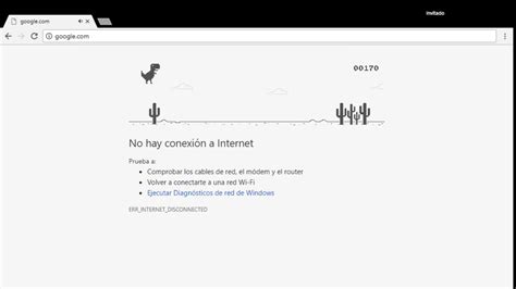 T REX   El Dinosaurio de Google   Jugando sin conexión ...