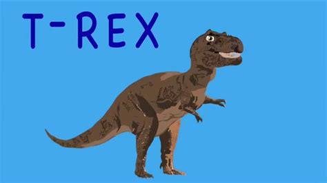 T Rex for Kids/Tyrannosaurus Rex for children/Dinosaur ...