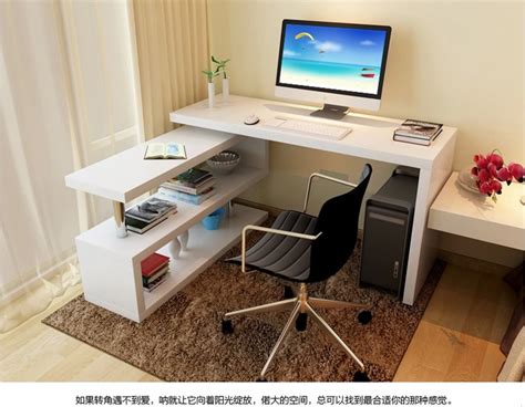 table Cheap rotating desktop computer desk corner ...