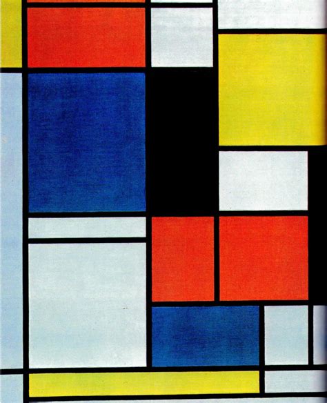 Tableau II de Piet Mondrian