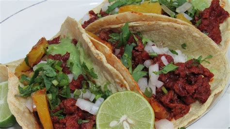 Tacos al Pastor de Soya | Receta Vegana   YouTube | Comida veracruzana ...