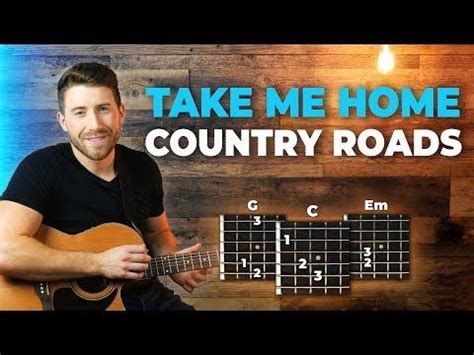 Take Me Home Country Roads Guitar Tutorial  John Denver ...