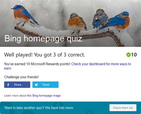 Take the Bing homepage quiz challenge! in 2021 | Quiz ...