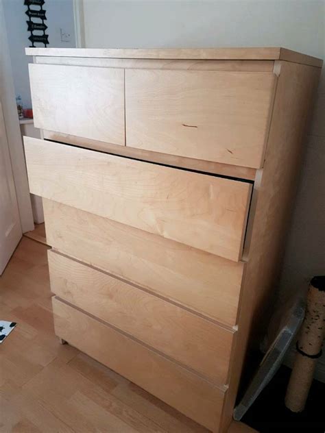 Tall large wooden ikea chest of drawers | in Newcastle ...