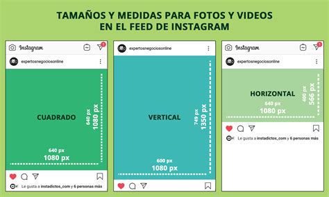 TAMAÑO FOTO Instagram. Medidas vídeos, stories ...