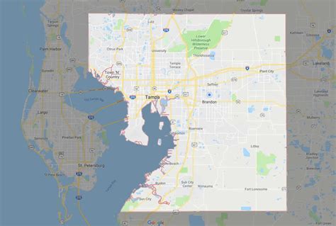 Tampa Painting Service Map | Don s Painting serving ...