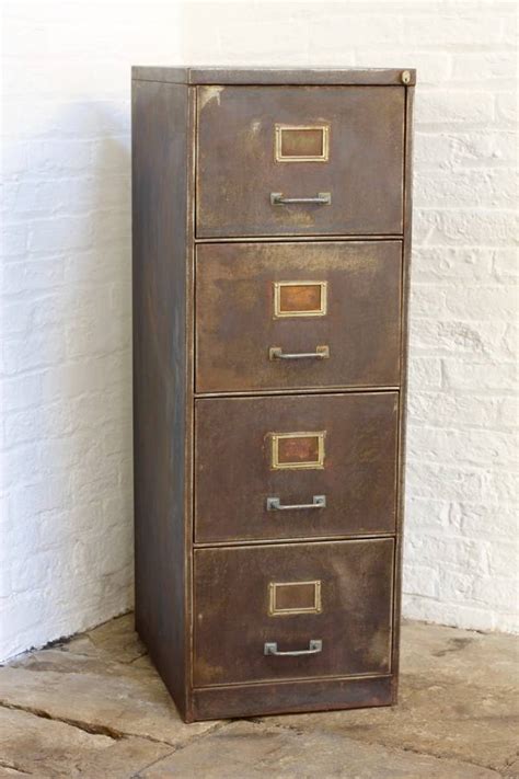 tannery vintage four drawer filing cabinet by urban grain ...