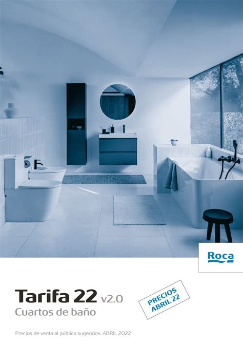Tarifa Roca 2022: catálogo completo de productos