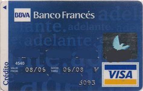 Tarjeta de Banco: Banco Francés  Banco Francés  BBVA , Argentina  Col ...