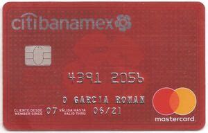 Tarjeta de Banco: Citi Banamex  Banamex, México  Col:MX MC ...