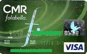 Tarjeta de Banco: CMR Falabella  CMR Falabella S.A., Chile ...