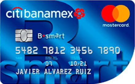 Tarjeta de Crédito B•smart Citibanamex Mastercard ...