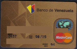 Tarjeta De Credito Dorada Banco De Venezuela   necesito ...