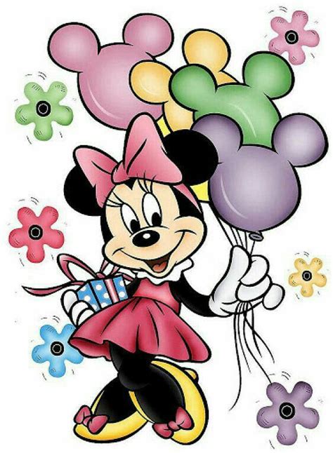 Tarjeta de cumpleaños con minnie mouse | FELIZ CUMPLEAÑOS TARGETAS ...