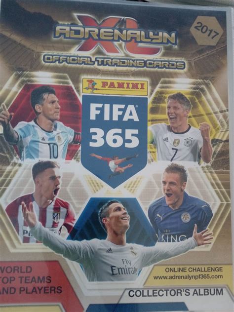 Tarjetas Adrenalyn Fifa 365  2017   2016  Euro 2016 Copa Ame   $ 3.00 ...
