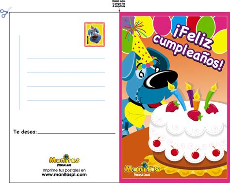 Tarjetas cumpleaños para niños   Imagui