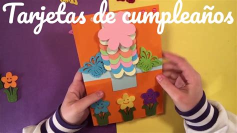 Tarjetas de cumpleaños originales   DIY Tarjeta ...