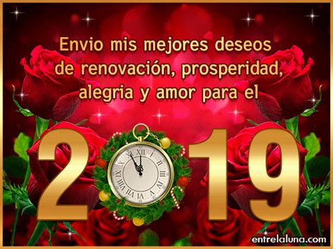 Tarjetas para Año Nuevo 2019 | Tarjetas para año nuevo, Feliz año nuevo ...