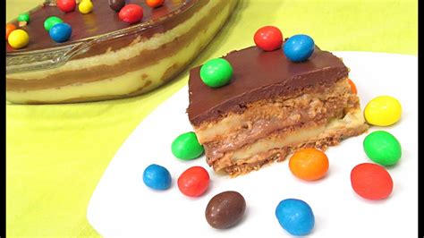 Tarta de Galletas Flan y Chocolate YouTube