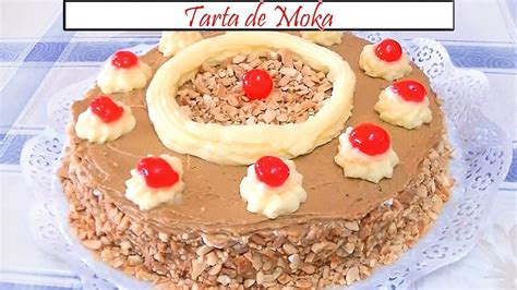 Tarta de Moka sin huevo | Receta de Cocina en Familia ...
